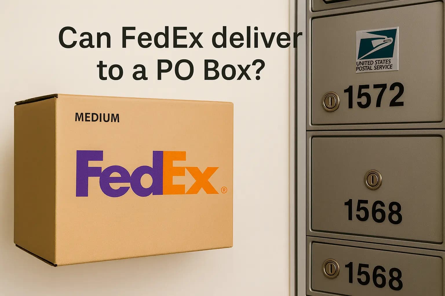 Can FedEx Deliver to a PO Box? FedEx PO Box Rules Explained (2025) - Step-by-step guide with examples and screenshots