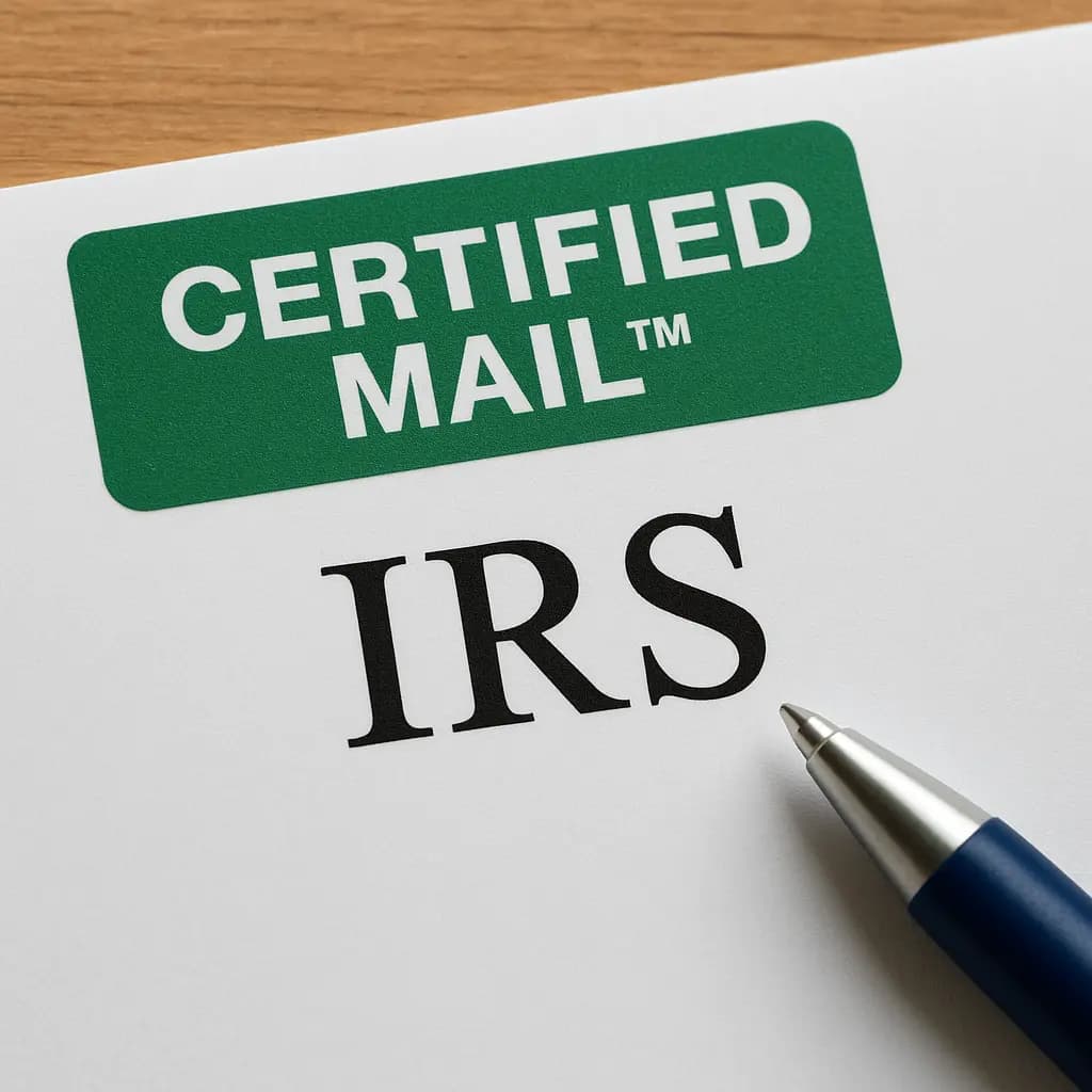 Certified Letter from IRS: What It Means & How to Respond - Step-by-step guide with examples and screenshots