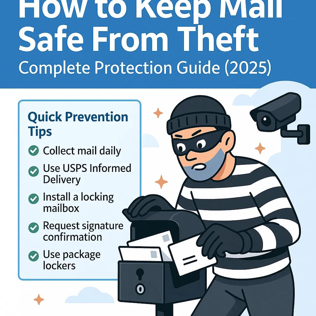 How to Keep Mail Safe From Theft: Complete Protection Guide (2025) - Step-by-step guide with examples and screenshots
