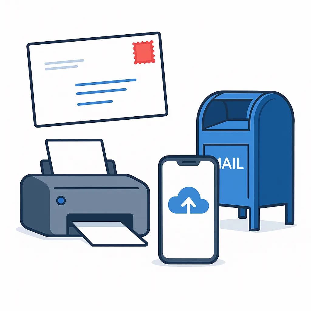 Printing and mailing documents