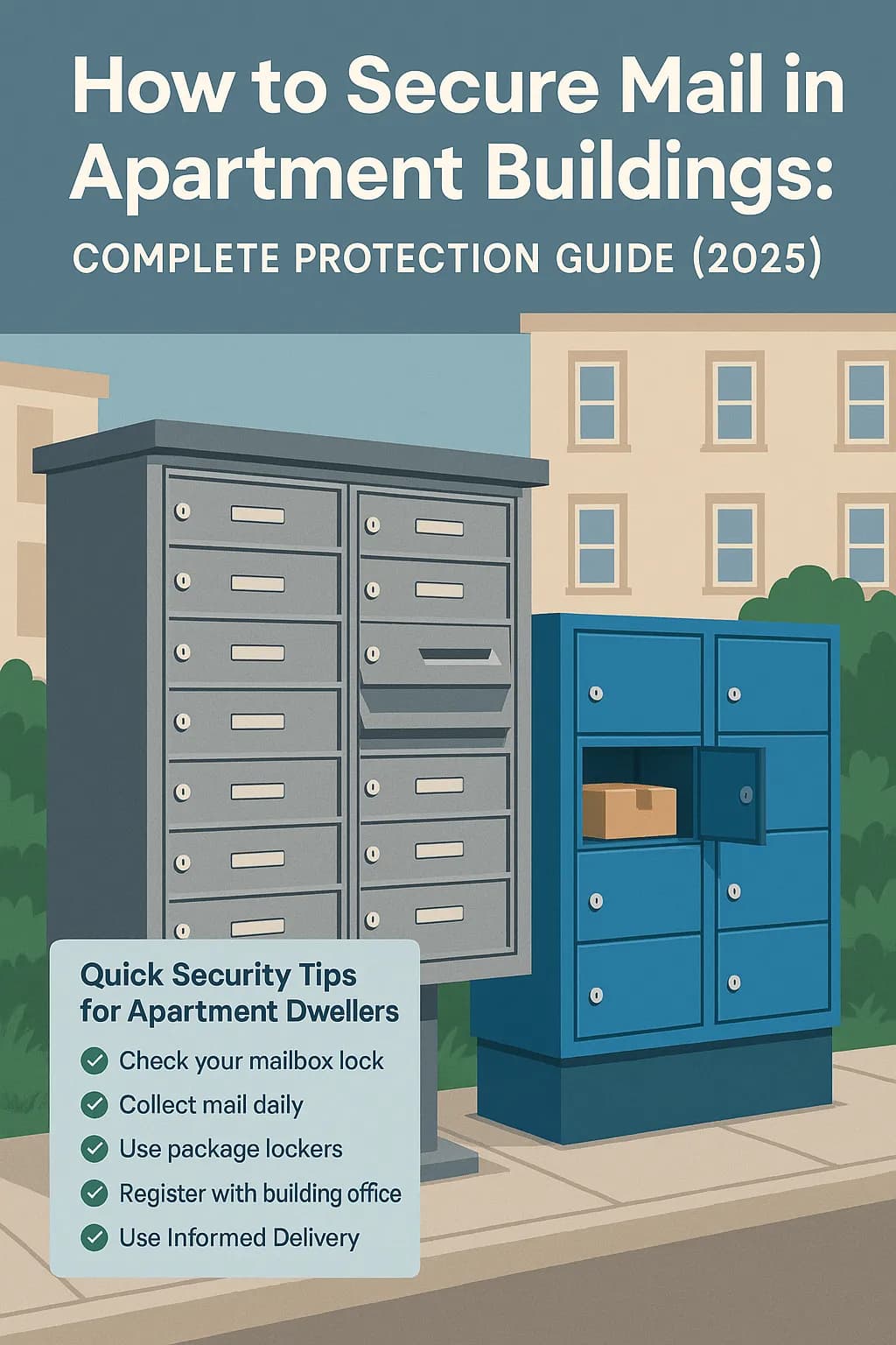 How to Secure Mail in Apartment Buildings: Complete Protection Guide (2025) - Step-by-step guide with examples and screenshots