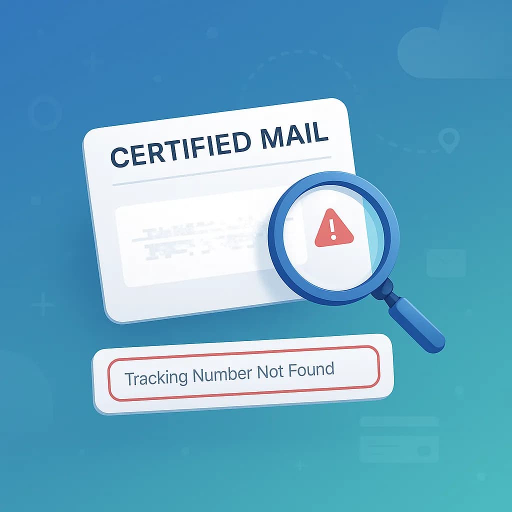 How to Track a Certified Letter Without a Tracking Number (2025) - Step-by-step guide with examples and screenshots