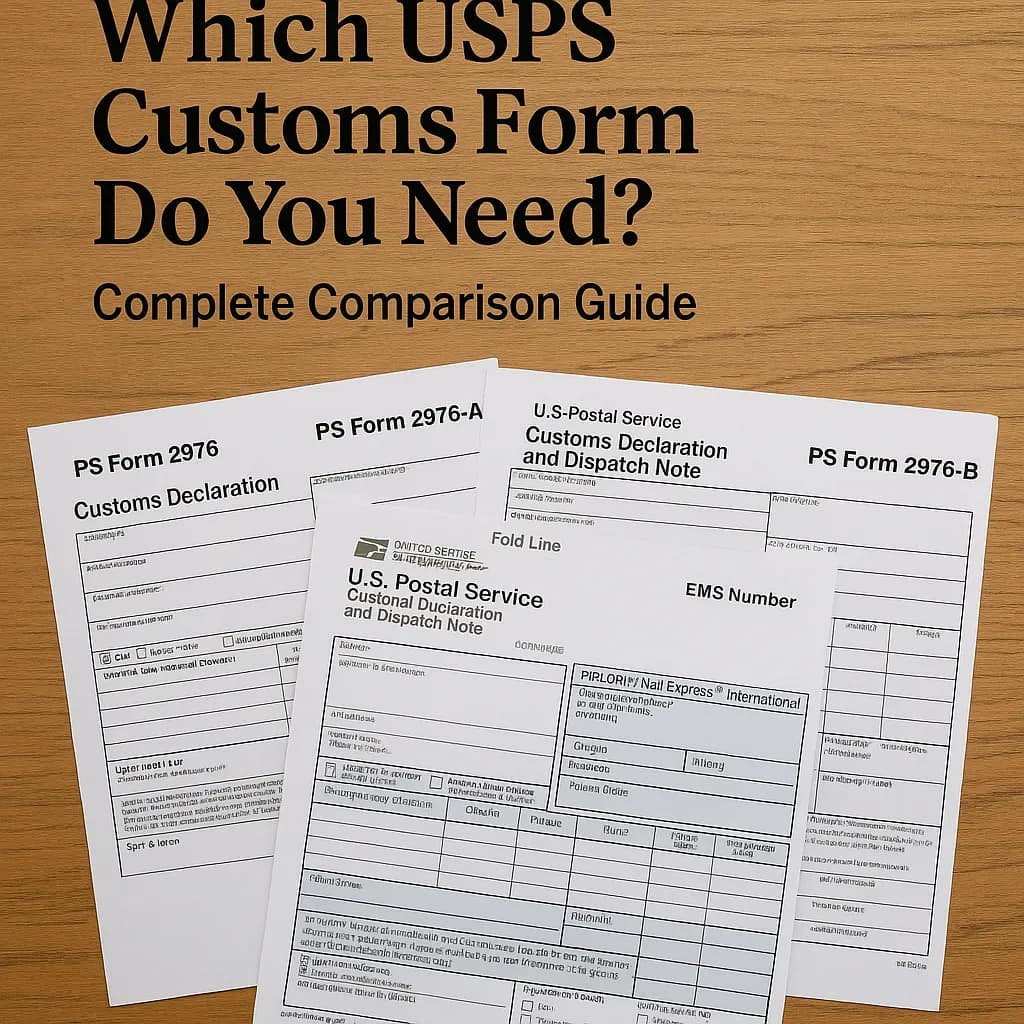 Which USPS Customs Form Do You Need? - Step-by-step guide with examples and screenshots