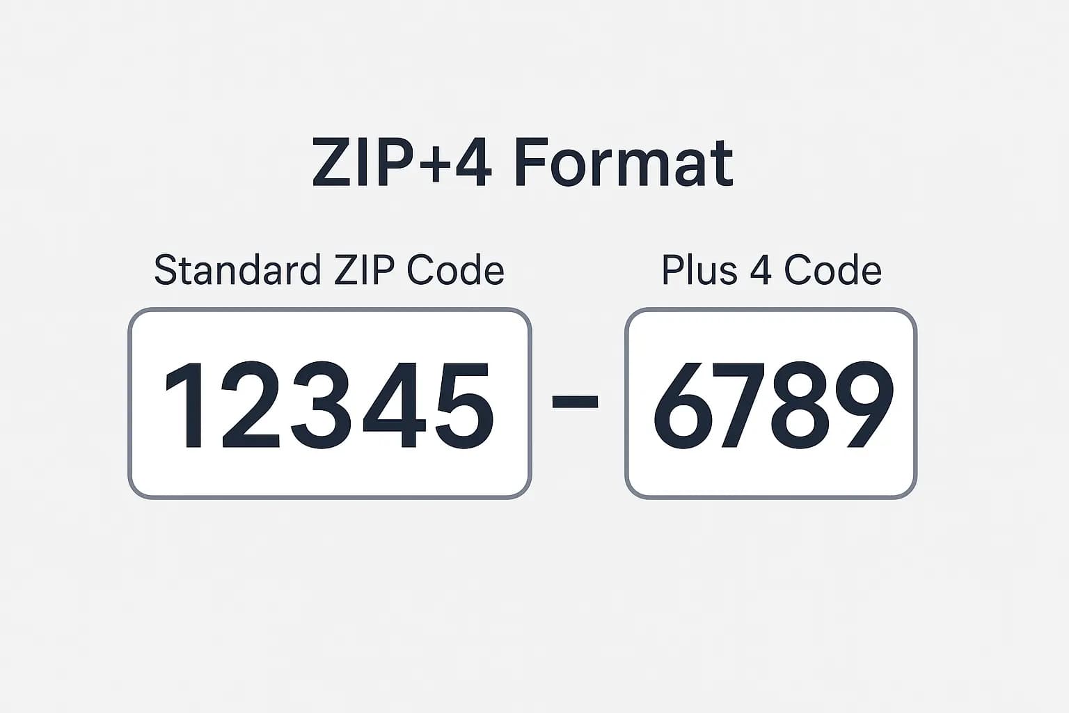 ZIP+4 Code Format Guide: How to Use 9-Digit ZIP Codes - Step-by-step guide with examples and screenshots