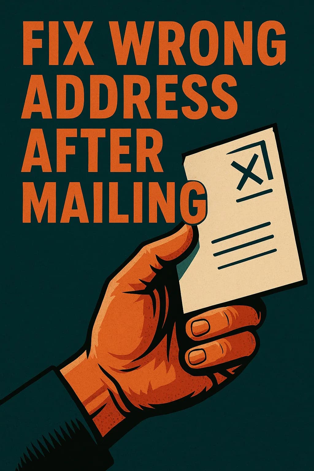 How to fix a wrong address after mailing a package using USPS Package Intercept